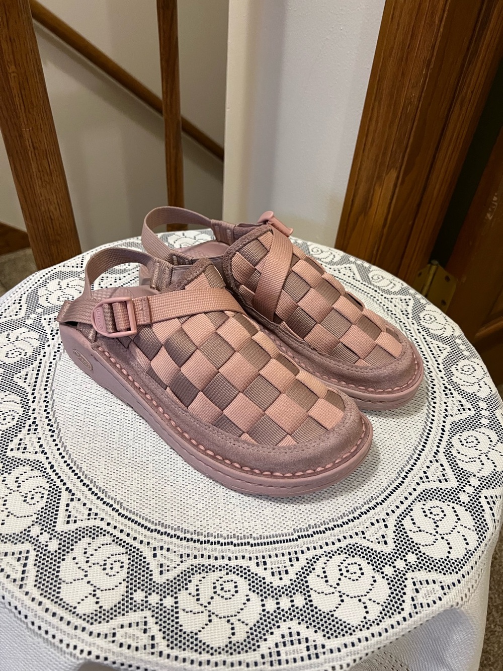 Chaco Canyon woven clogs